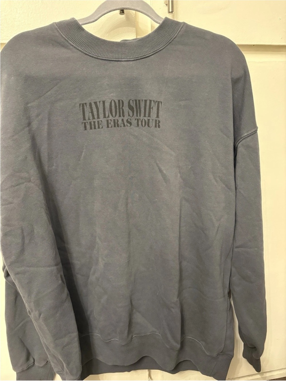 Taylor Swift The Eras Tour Navy Crewneck Sweatshirt